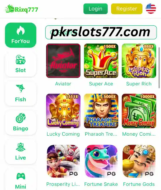 Rizq 777 Game